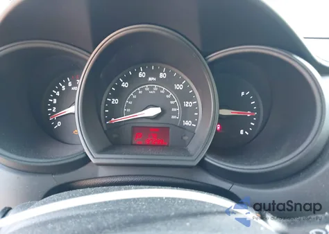 2013 Kia Rio Lx z USA, uszkodzony, nr VIN KNADM5A36D6108621